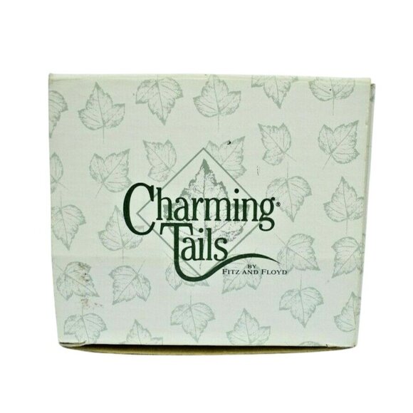 Fitz and Floyd Vintage Charming Tails Christmas Stroll with Box - Picture 8 of 9
